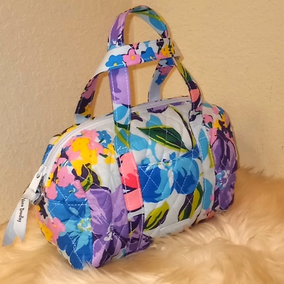 Vera Bradley Marian Floral Mini Satchel Crossbody Bag - Picture 5 of 14